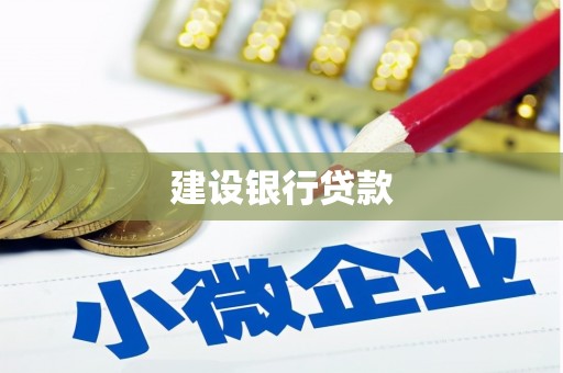大树建设银行贷款