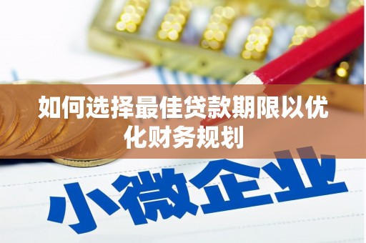 大树如何选择最佳贷款期限以优化财务规划