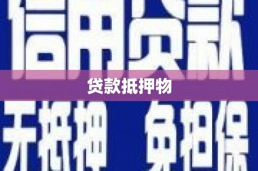 大树贷款抵押物