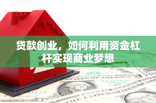 大树贷款创业，如何利用资金杠杆实现商业梦想