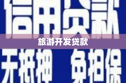 大树旅游开发贷款