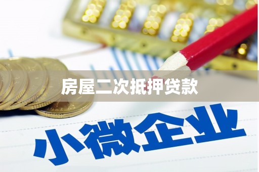 大树房屋二次抵押贷款