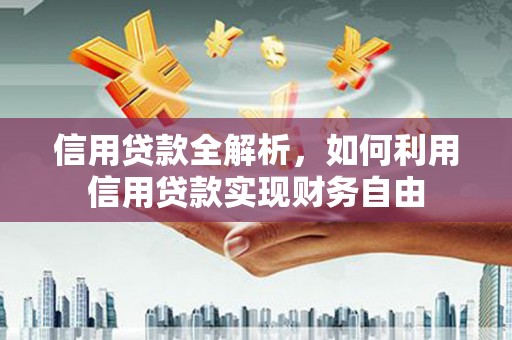 大树信用贷款全解析，如何利用信用贷款实现财务自由